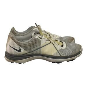 Nike FI Impact 2 Spikeless Golf Shoes Women's Size 7 White Gray Lightweight